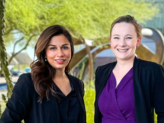 Dr. Saira Kalia and Dr. Kathryn Emerick