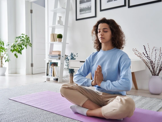 Woman Meditating