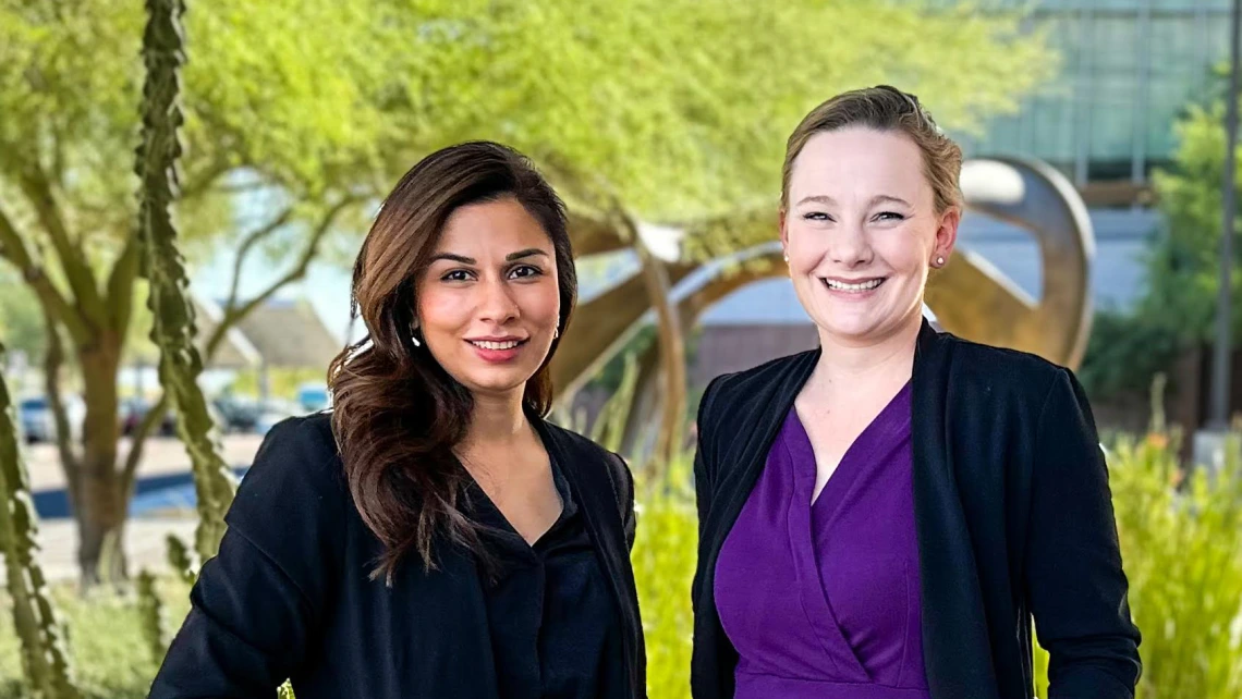 Dr. Saira Kalia and Dr. Kathryn Emerick