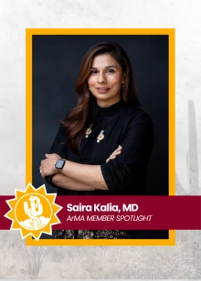 Dr. Saira Kalia ArMA Member Spotlight